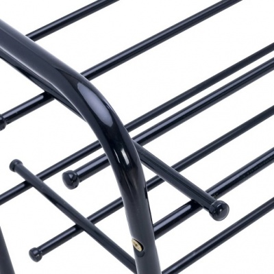 Обувница Leset Комо 3 с колёсами черный 