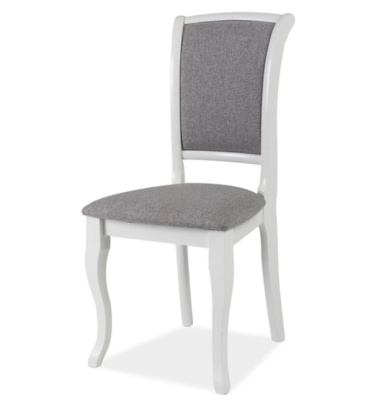 Стул деревянный SIGNAL MN-SC tap. 46 белый серый 