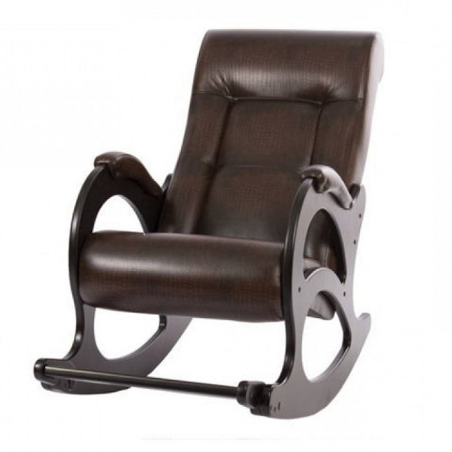 Кресло-качалка Комфорт Модель 44 б/л венге/ Antik crocodile