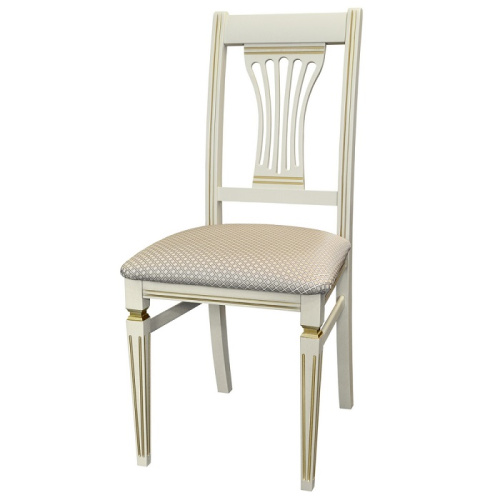 Стул Анри слоновая кость/атина венил 