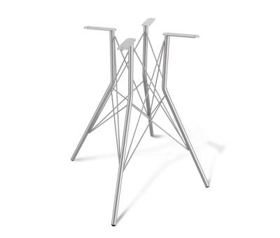 Стол Sheffilton SHT-TU2-1/80 МДФ хром лак бетон светлый 