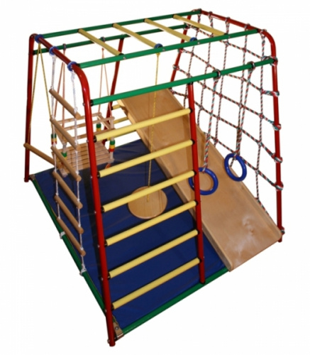 Детский игровой комплекс Вертикаль "Веселый малыш" со щитом