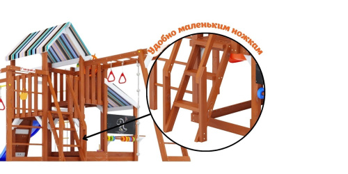 Детская площадка для дачи Савушка TooSun 14 синий 