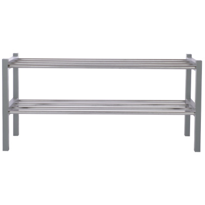 Обувница Атлас серый 