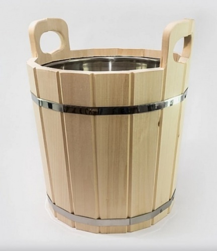 Запарник 16 л липа с нержавеющей вкладкой
