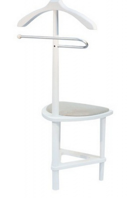 Вешалка со стулом LESET АТЛАНТА белый 