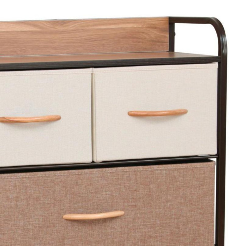 Комод с четырьмя ящиками широкий 