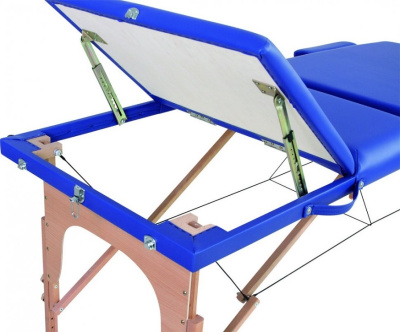 Массажный стол Элеганс МД - 321А (синий)