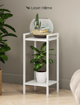 Подставка для цветов Leset Стилвуд 12 белый 