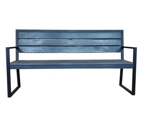 Скамейка садовая Мастер 9 графит