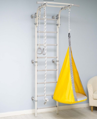 Подвесные детские качели гамак-кокон Romana 1.Д-26.19 (жёлтый)