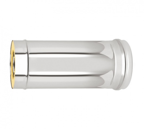 Сэндвич-труба (AISI 430/1,0мм) д.115х200 L-0,5м