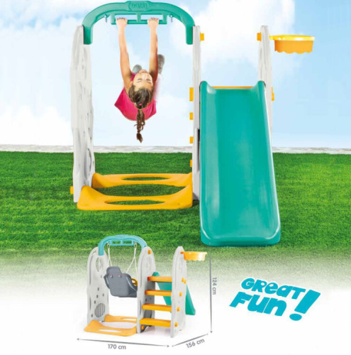 Игровой комплекс Dolu 4 в 1 / 2623 бирюзовый