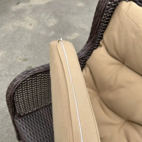 Диван 3-х местный AMARANT шоколад/бежевый