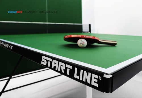 Теннисный стол Compact-2 LX Всепогодный зеленый