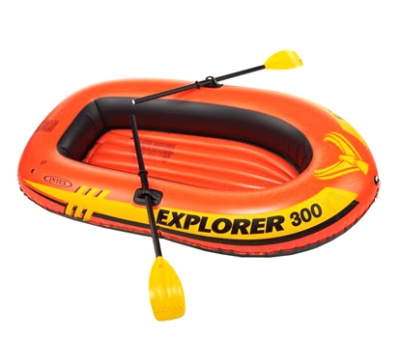 Лодка надувная 117х211х41 см Intex Explorer 300 58332NP (Китай)