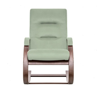 Кресло-качалка Leset Милано орех текстура Velur V14
