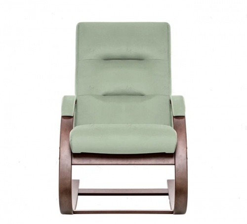 Кресло-качалка Leset Милано орех текстура Velur V14