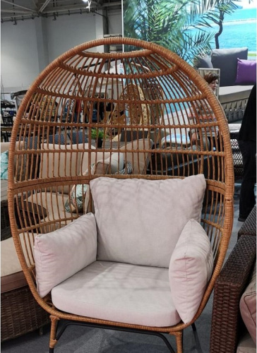 Кресло-кокон на ножках AFM-815B Beige 