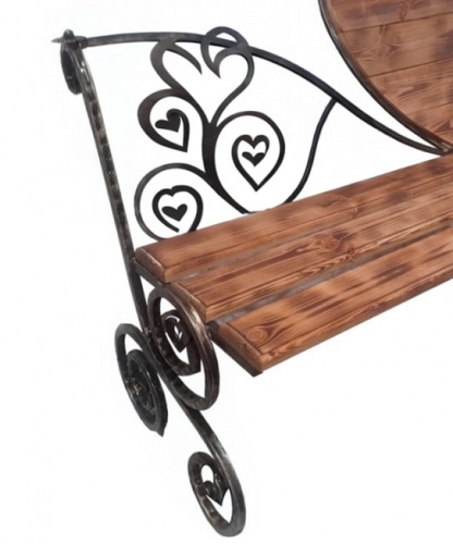 Скамейка сердце С51 Саниджи