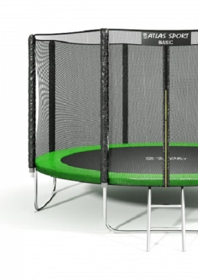 Батут Atlas Sport 404 см (13ft) 4 Basic GREEN