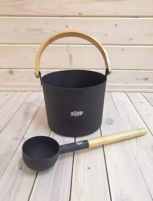 Набор для сауны Simple Black