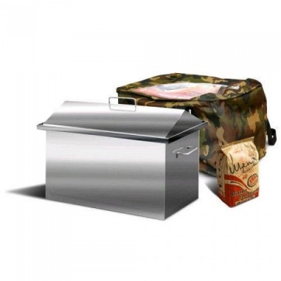 Коптильня домиком Ольховый дым Стандарт 1,5 мм 450*300*250