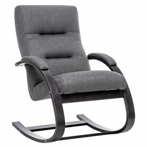 Кресло-качалка Leset Милано венге текстура Малмо 95