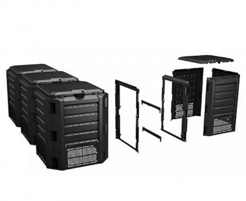 Компостер Module Compogreen 1600 л черный
