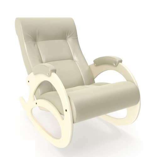 Кресло-качалка модель 4 б/л Орегон перламутр 106 сливочный