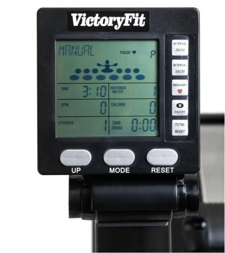 Гребной тренажер VictoryFit VF-AR700 черный