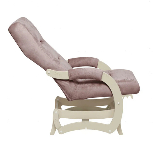 Кресло-маятник Leset Альва слоновая кость Crash lux 6