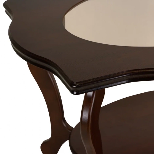 Стол журнальный Берже 1С темно-коричневый 