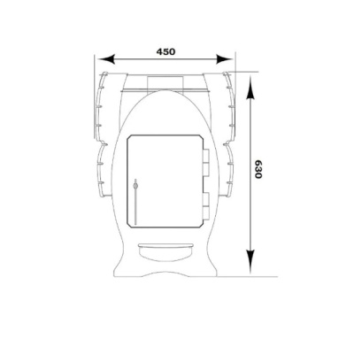Банная печь Емеля мини Лайт 3мм