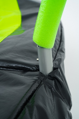 Батут с защитной сеткой Calviano 374 см 12ft INSIDE master green