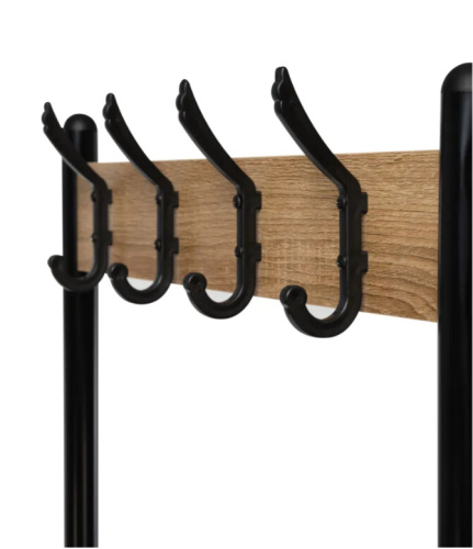 Вешалка напольная Leset Вудми с обувницей 3 полки 