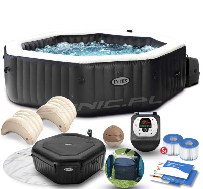 28462 СПА-бассейн Jet and Bubble Deluxe 168/218х71см Intex