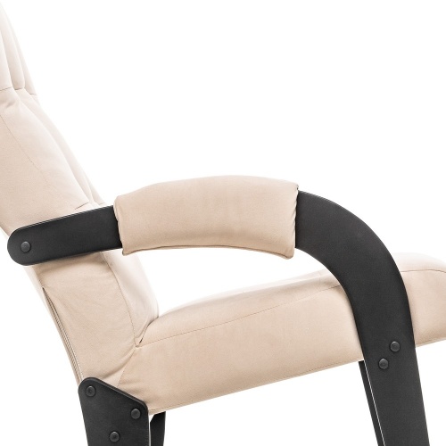 Кресло-качалка Leset Спринг венге Velur V18