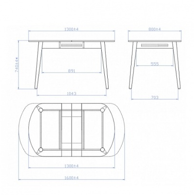 Стол Эней Р-43 