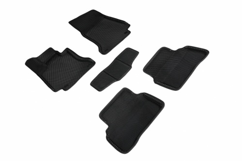 Коврики салона EVA 3D ромб для Mercedes-Benz E-Class W212 2009-2016 Черные