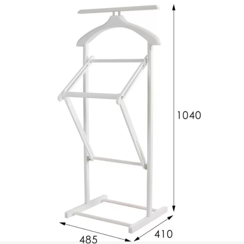 Вешалка костюмная складная В 21Н белый 