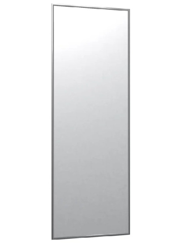 Зеркало навесное Сельетта 5 матовое серебро 