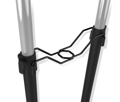Вешалка Sheffilton SHT-WR4150 черный/черный муар 