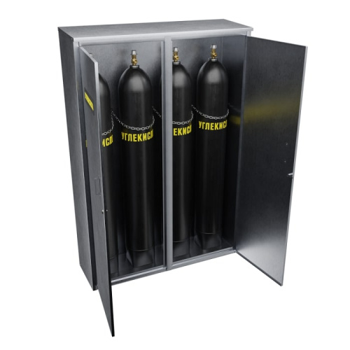 Шкаф для газового баллона Steel-expert ШБ4 40л (углекислота)