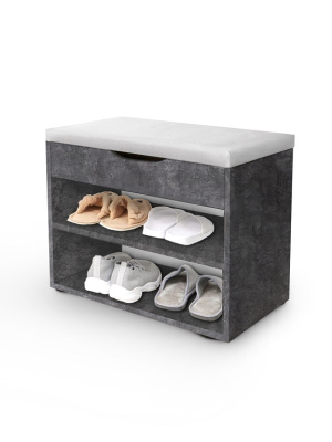 Банкетка Этна СН-122.07 бетон спаркс 