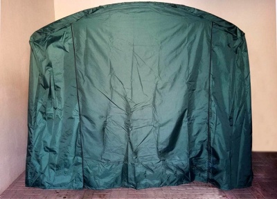 Чехол укрытие для садовых качелей до 245 см зеленый