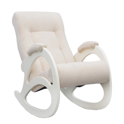 Кресло-качалка модель 4 б/л Verona vanilla сливочный