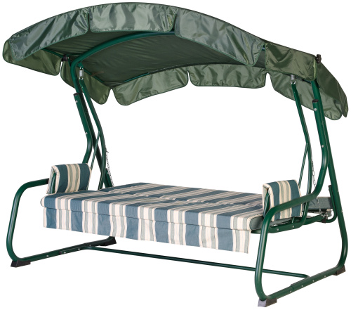 Качели садовые Барселона A45G.305 зеленый Удачная мебель
