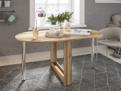 Стол раскладной Сокол СП-12 дуб делано 