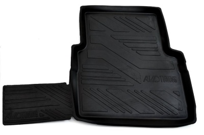 Коврики салона резиновые с бортиком для Chevrolet Malibu (2012-)